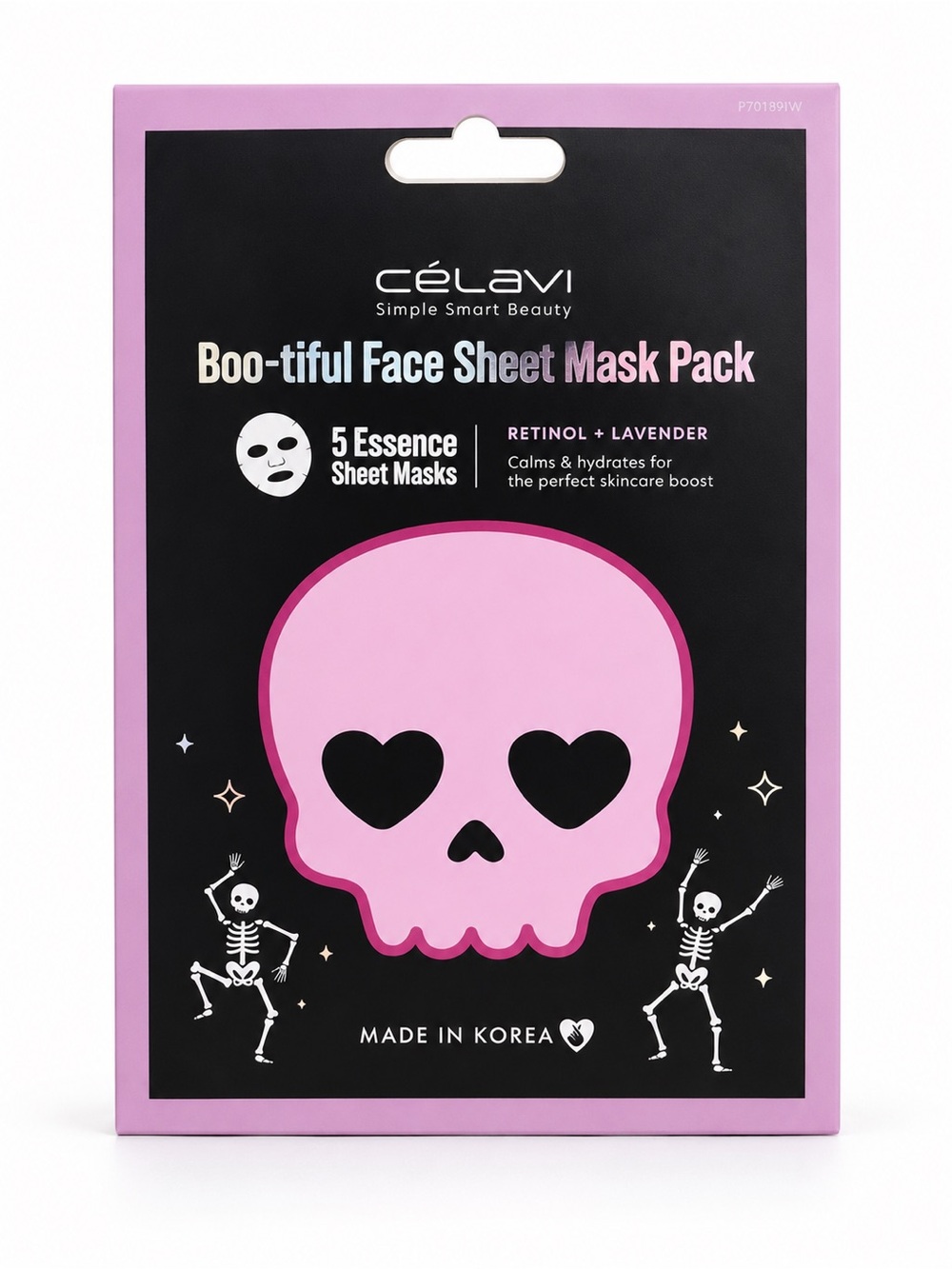 Célavi Boo-Tiful Face Sheet Mask Pack